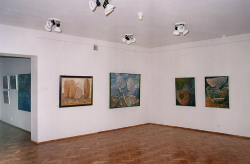 Michał Sawaniuk, wystawa, malarstwo