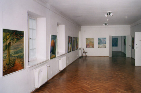 Michał Sawaniuk, wystawa, malarstwo